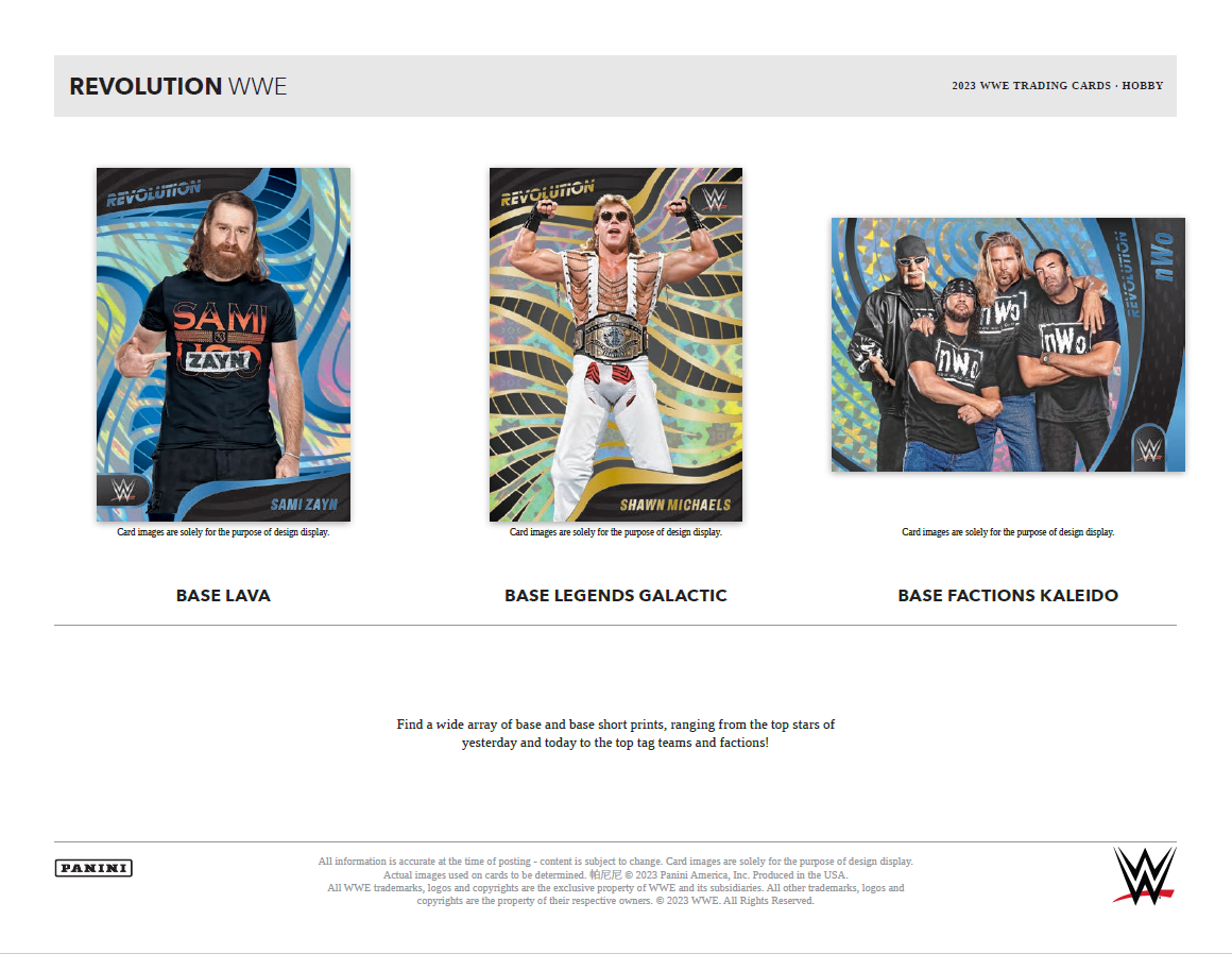 2023 Panini Revolution WWE Hobby Box