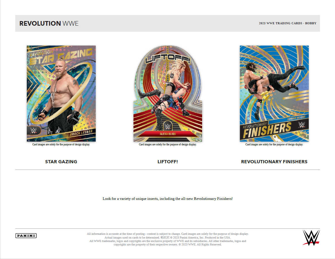 2023 Panini Revolution WWE Hobby Pack