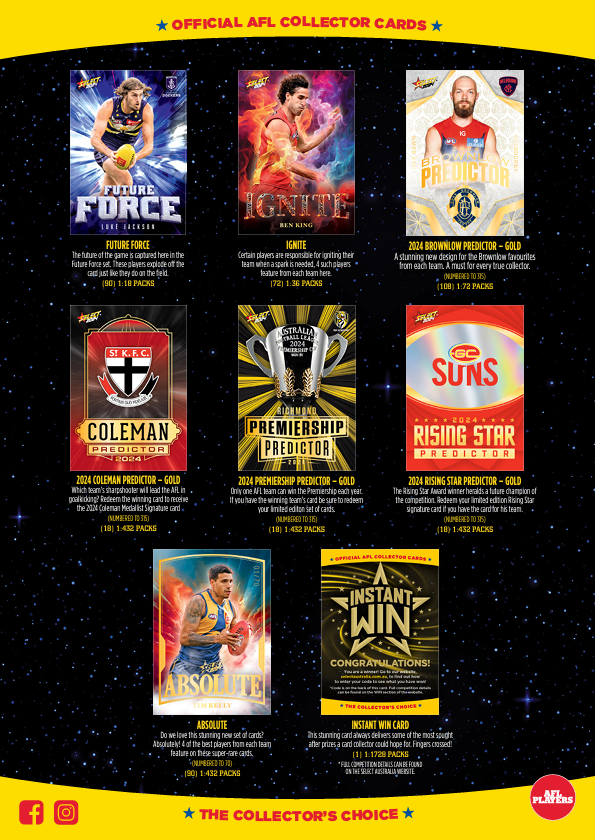 2024 Select AFL Footy Stars Hobby Bundle