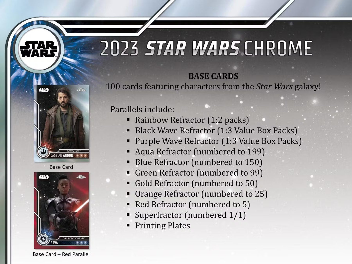 2023 Topps Star Wars Chrome Blaster Box