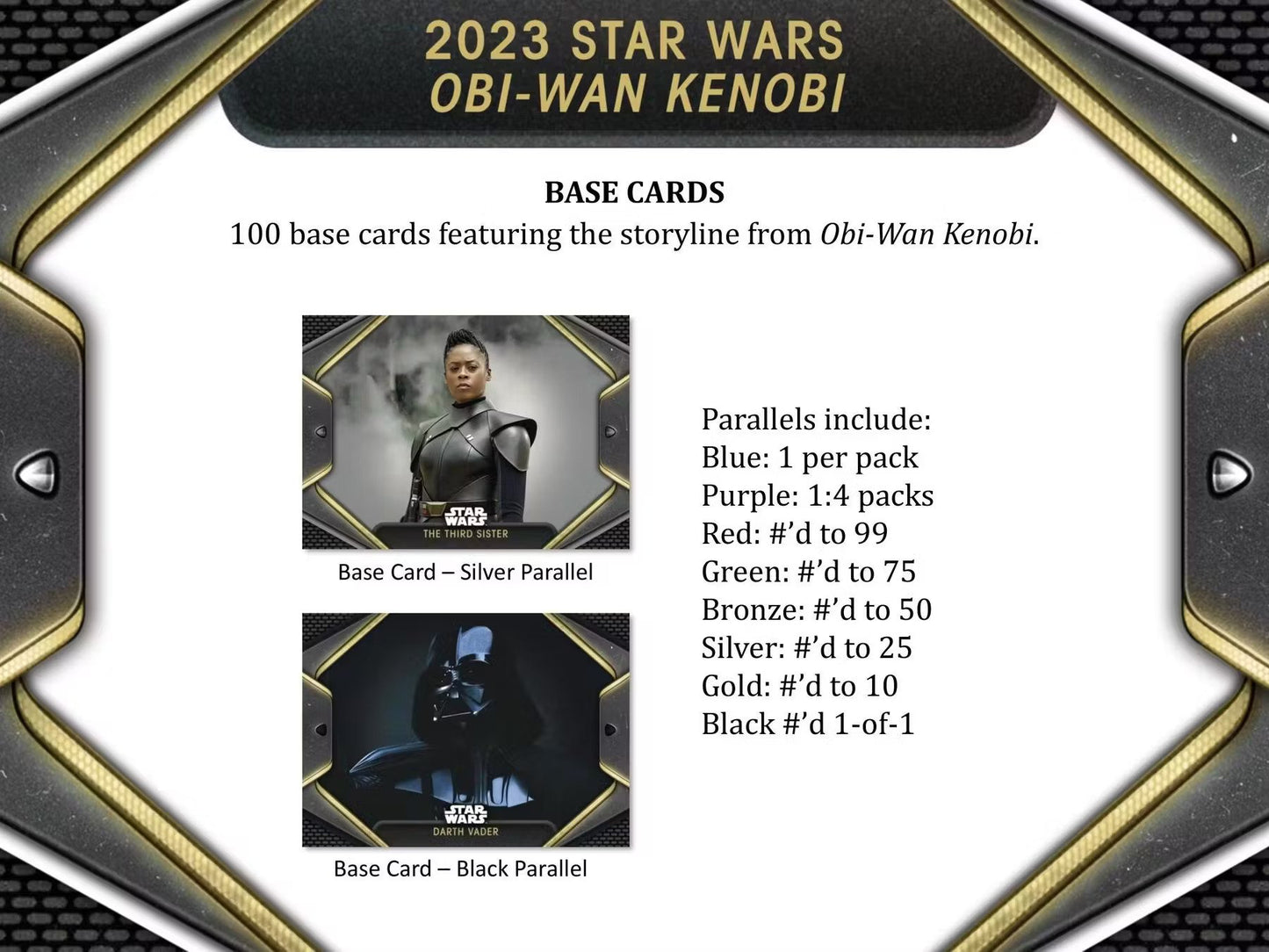 2023 Topps Star Wars Obi-Wan Kenobi Blaster Box