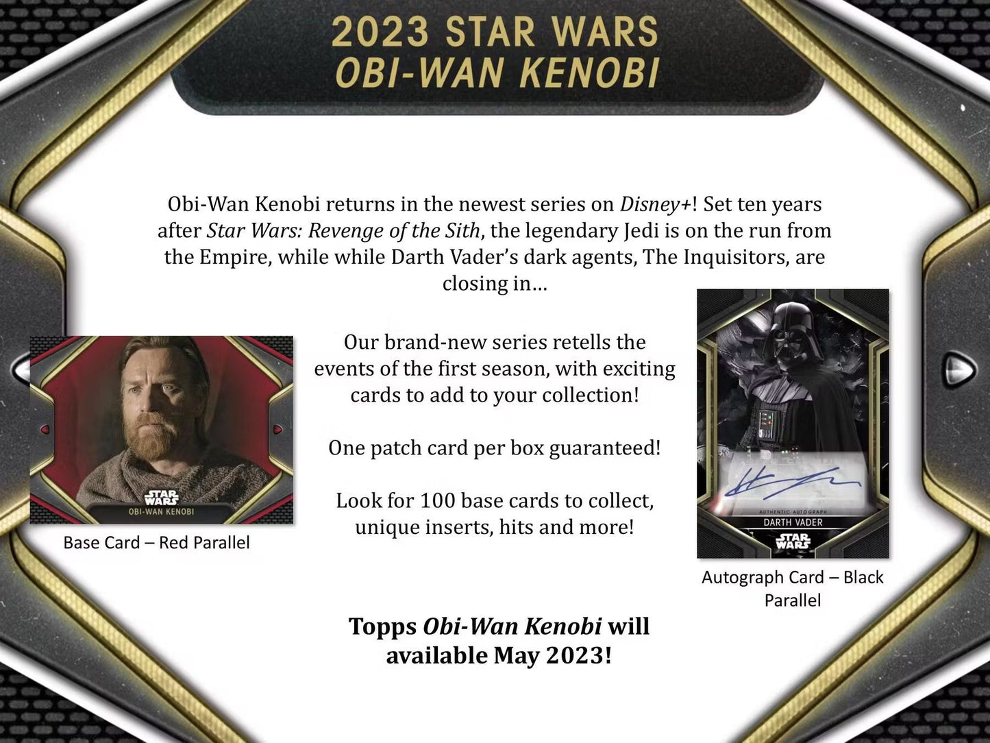 2023 Topps Star Wars Obi-Wan Kenobi Blaster Box