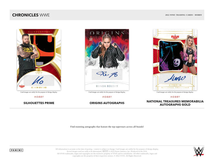 2022 Panini Chronicles WWE Hobby Pack