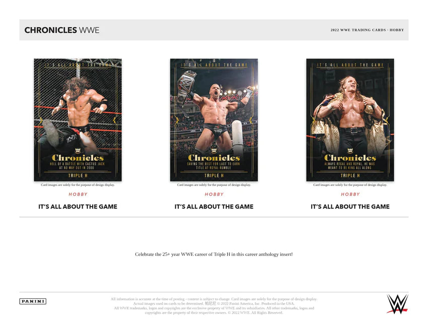 2022 Panini Chronicles WWE Hobby Pack
