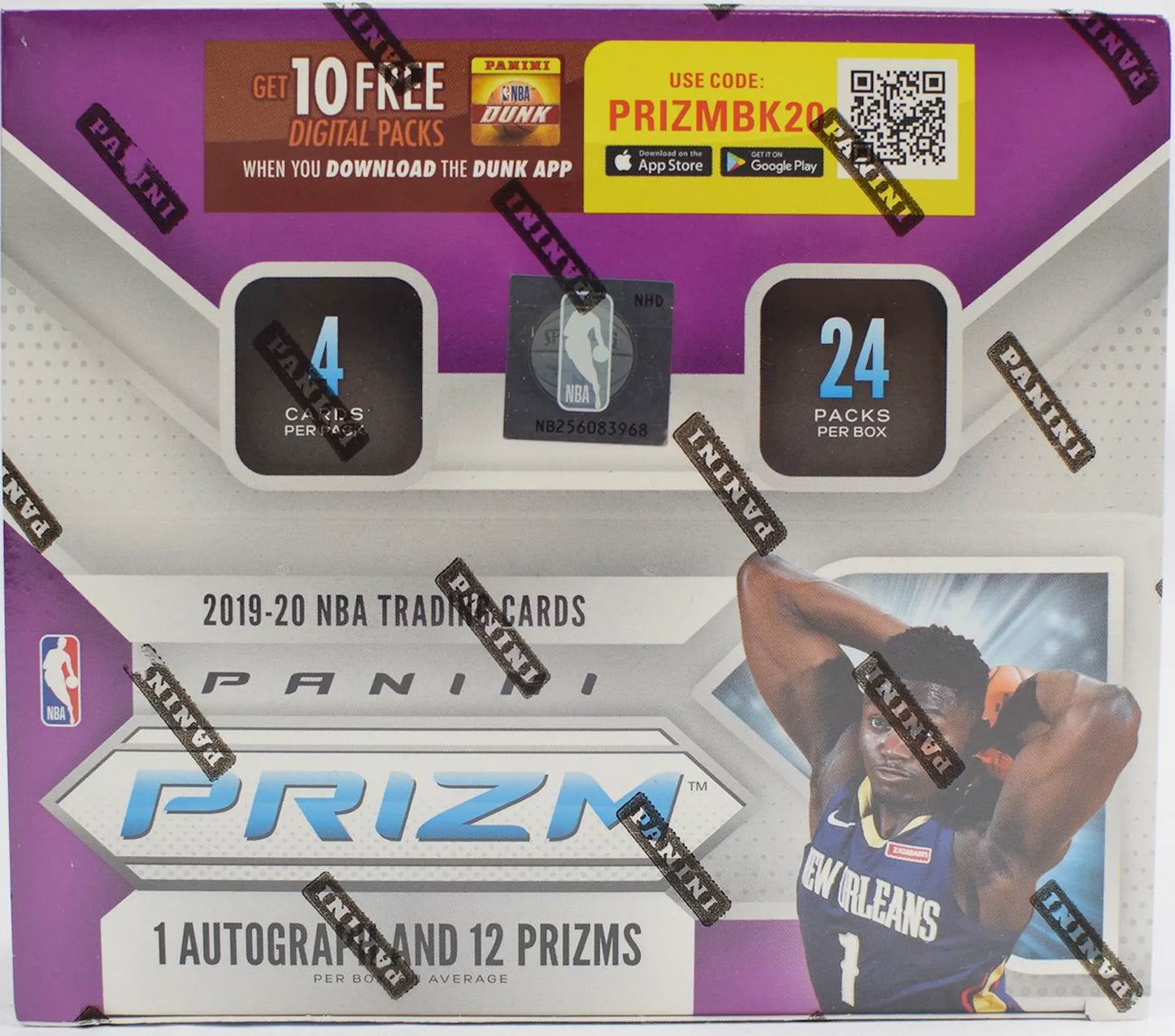 2019-20 Panini Prizm NBA Basketball Retail Box