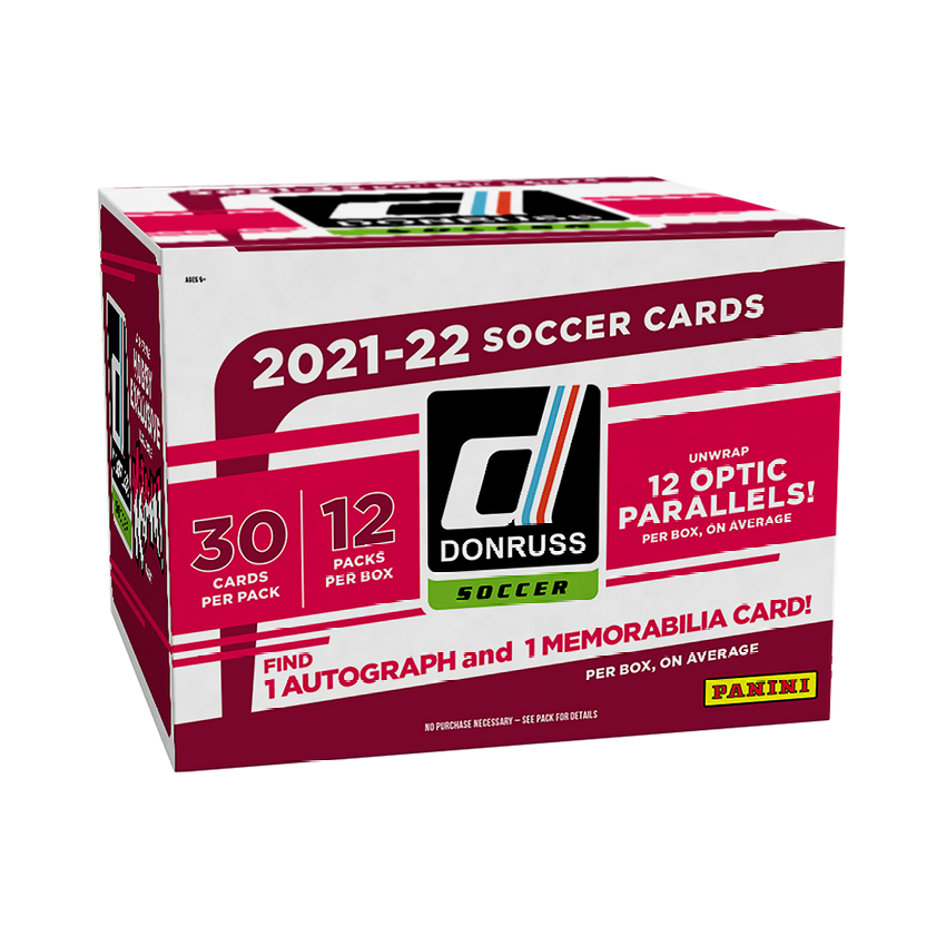 2021-22 Panini Donruss Soccer Road To Qatar World Cup Hobby Box