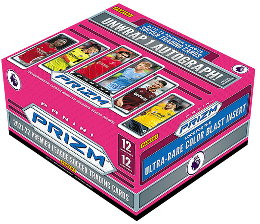 2021-22 Panini Prizm English Premier League Soccer Hobby Box
