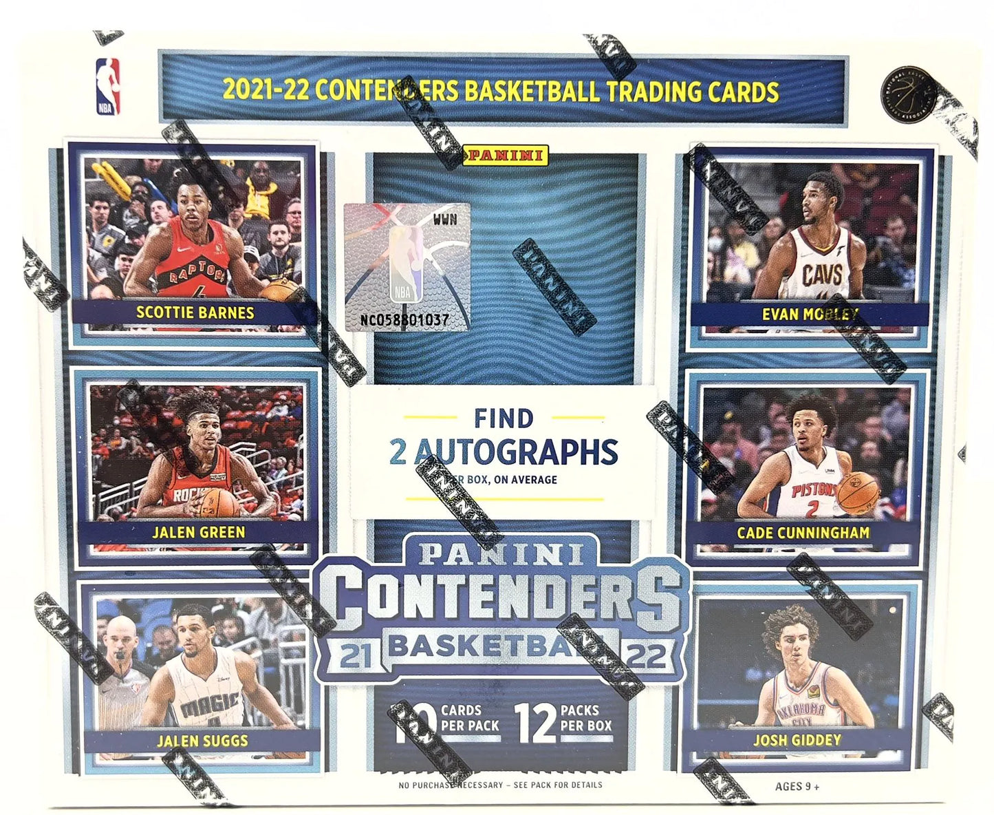 2021-22 Panini Contenders NBA Basketball Hobby Box