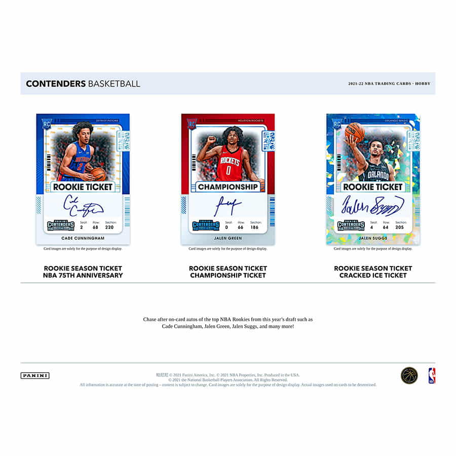 2021-22 Panini Contenders NBA Basketball Hobby Box