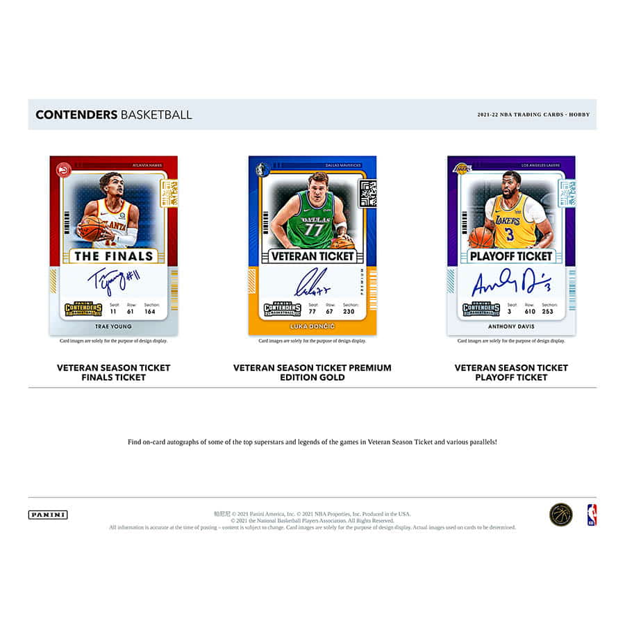2021-22 Panini Contenders NBA Basketball Hobby Box