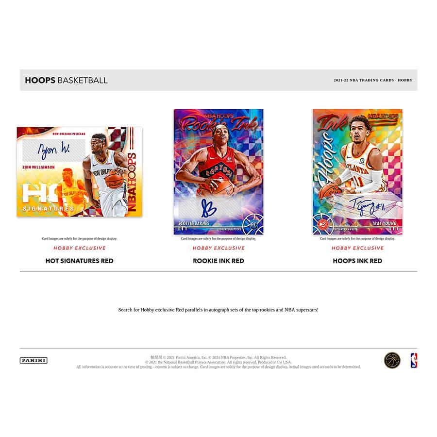 2021-22 Panini NBA Hoops Basketball Hobby Pack