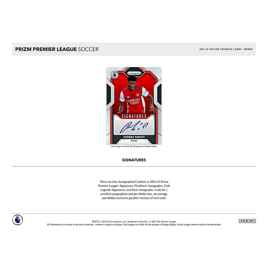 2021-22 Panini Prizm English Premier League Soccer Hobby Pack