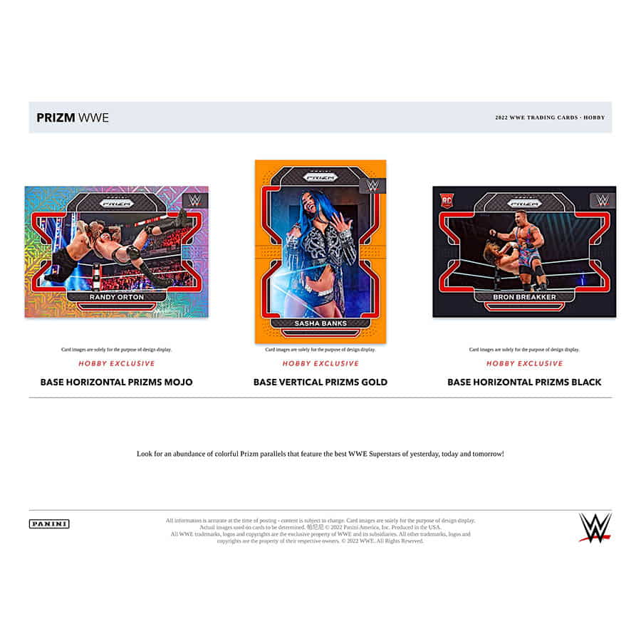 2022 Panini Prizm WWE Hobby Box