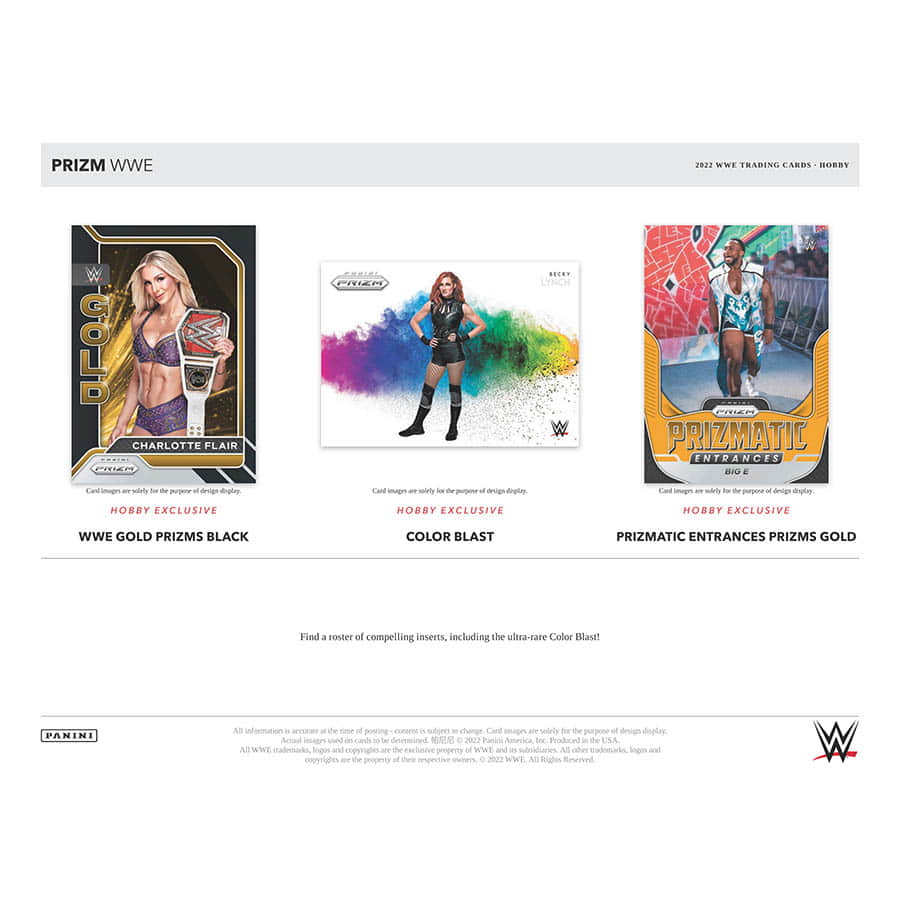 2022 Panini Prizm WWE Hobby Box