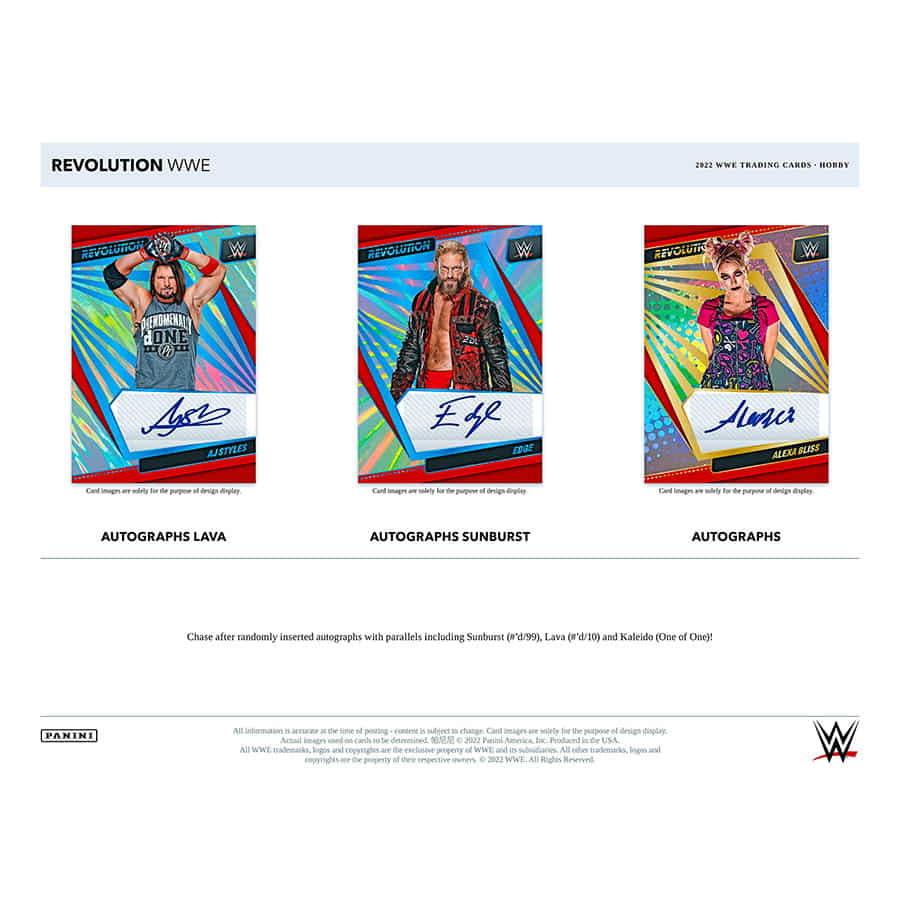 2022 Panini Revolution WWE Hobby Box