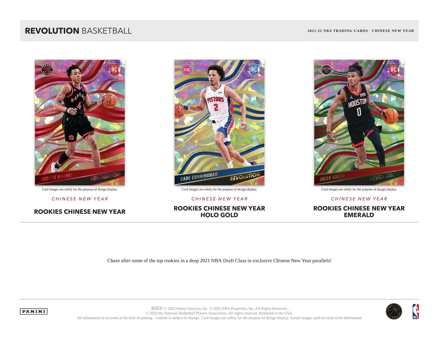 2021-22 Panini Revolution NBA Basketball Chinese New Year Box