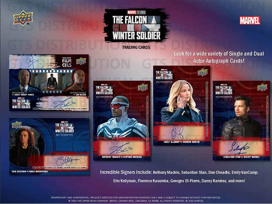 2022 Upper Deck Marvel Studios' The Falcon and The Winter Soldier Hobby Box