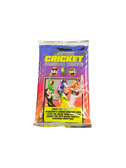 2021-22 TLA Traders Cricket Trading Cards Hobby Pack