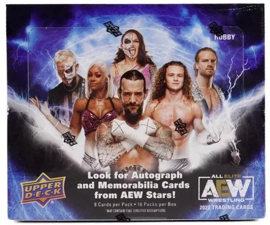 2022 Upper Deck All Elite Wrestling AEW Hobby Box