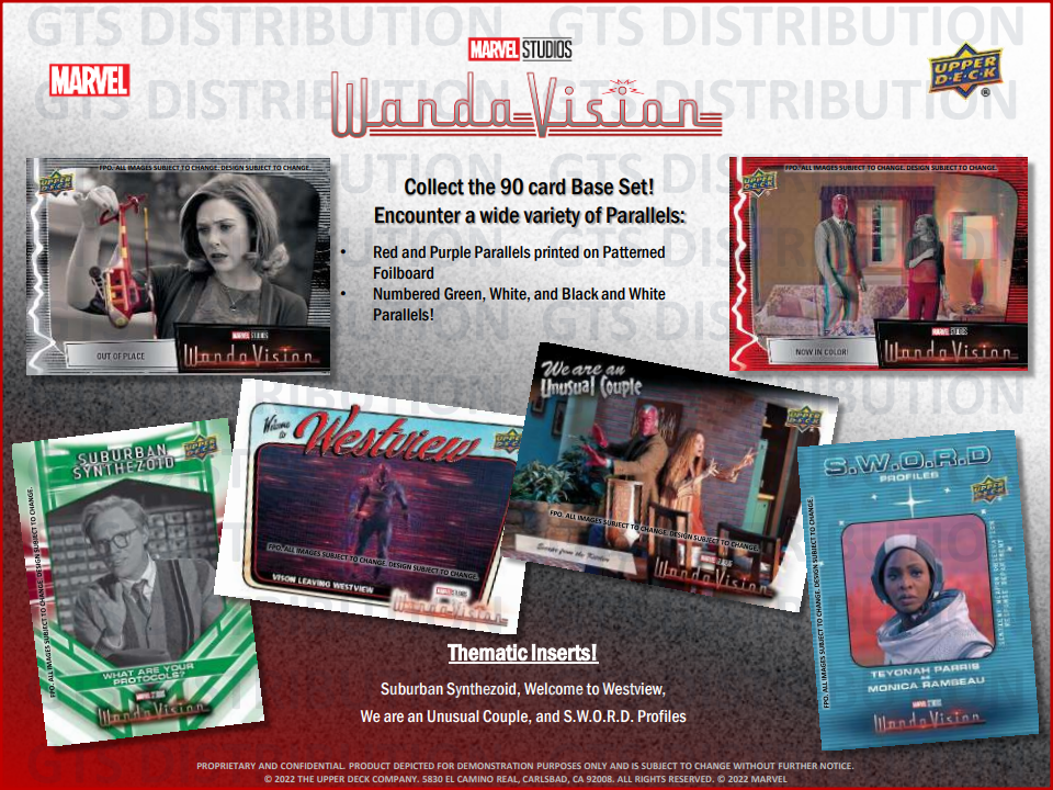 2022 Upper Deck Marvel Studios' WandaVision Hobby Box