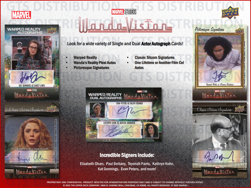 2022 Upper Deck Marvel Studios' WandaVision Hobby Box