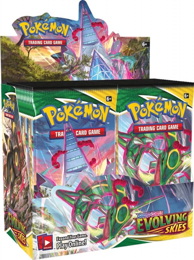 Pokemon TCG: Sword and Shield Evolving Skies Booster Box