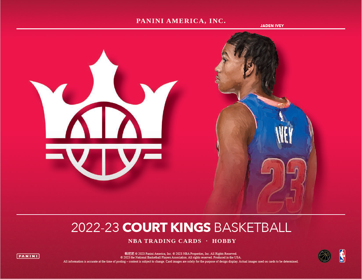 2022-23 Panini Court Kings NBA Basketball Hobby Box