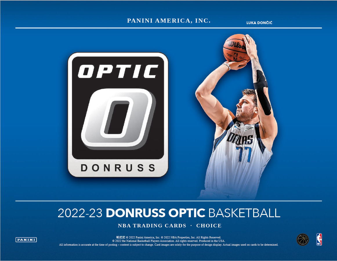 2022-23 Panini Donruss Optic Choice NBA Basketball Box