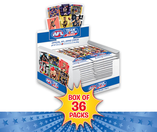 2023 AFL Teamcoach Hobby Box