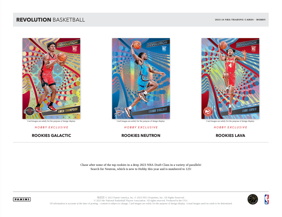 2023-24 Panini Revolution NBA Basketball Hobby Box