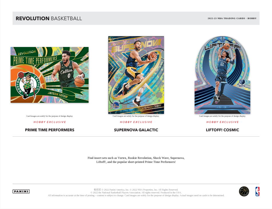 2022-23 Panini Revolution NBA Basketball Hobby Box – Countless Cards