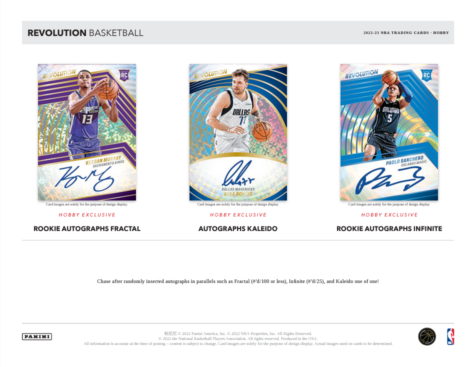 2022-23 Panini Revolution NBA Basketball Hobby Box – Countless Cards