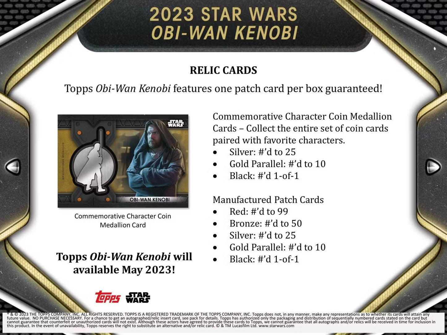 2023 Topps Star Wars Obi-Wan Kenobi Blaster Box