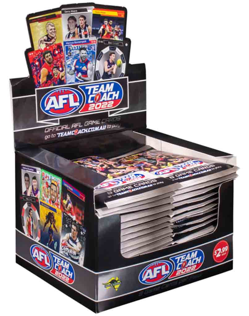 2022 AFL Teamcoach Hobby Box