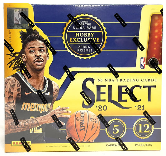 2020-21 Panini Select NBA Basketball Hobby Box