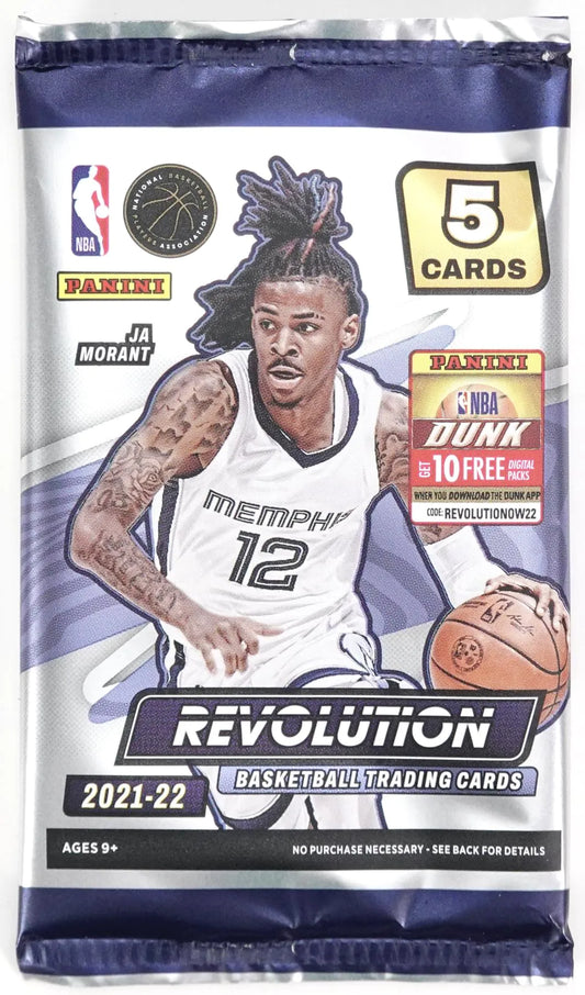 2021-22 Panini Revolution NBA Basketball Hobby Pack