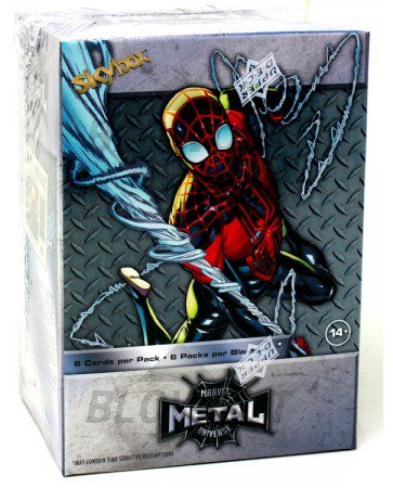 2021 Upper Deck Marvel Spider-Man Metal Universe Blaster Box