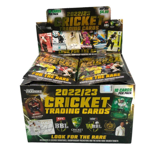 2022-23 TLA Traders Cricket Trading Cards Retail Box