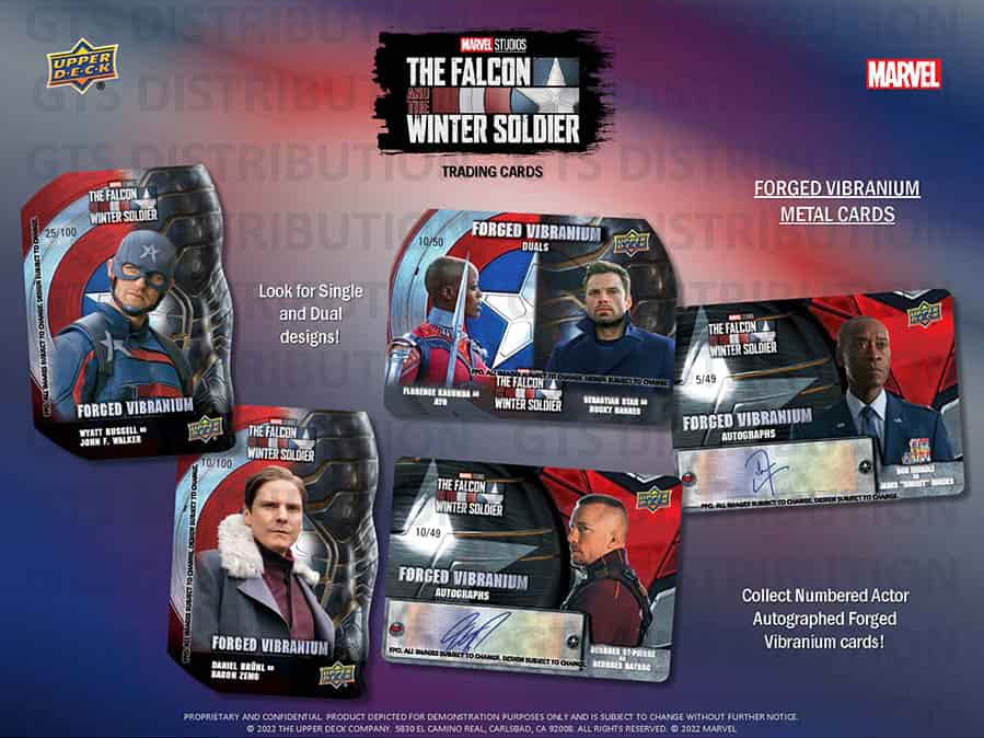 2022 Upper Deck Marvel Studios' The Falcon and The Winter Soldier Hobby Pack