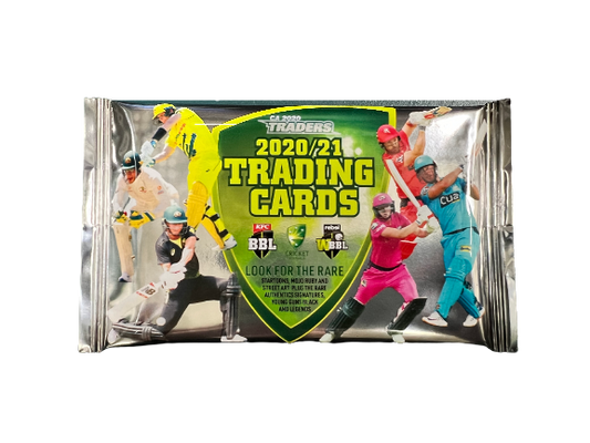 2020-21 TLA Traders Cricket Trading Cards Hobby Pack