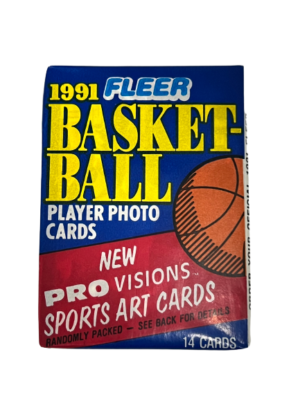 1991-92 Fleer Series I NBA Basketball Wax Pack