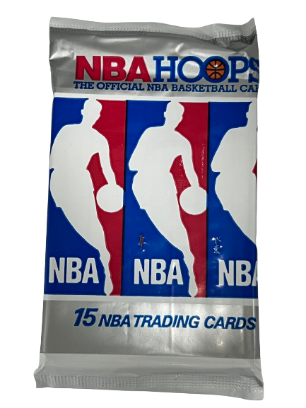 1990-91 Hoops Series I NBA Basketball Wax Pack