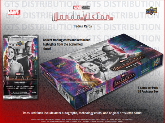 2022 Upper Deck Marvel Studios' WandaVision Hobby Box