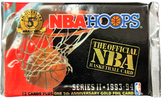 1993-94 NBA Hoops Basketball Series 2 Hobby Pack